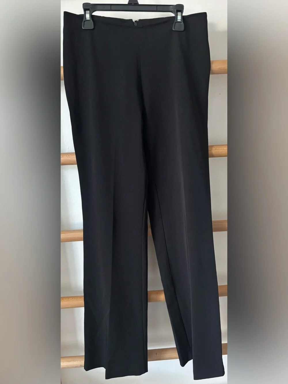 Women's Black Sleeveless Pantsuit - Classic Tailored Set